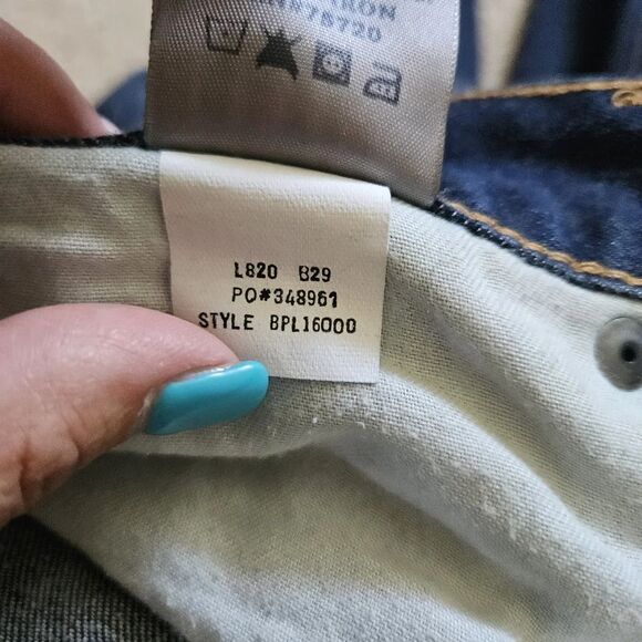 BKE Jake Straight Stretch Jean 32R - Picture 7 of 8